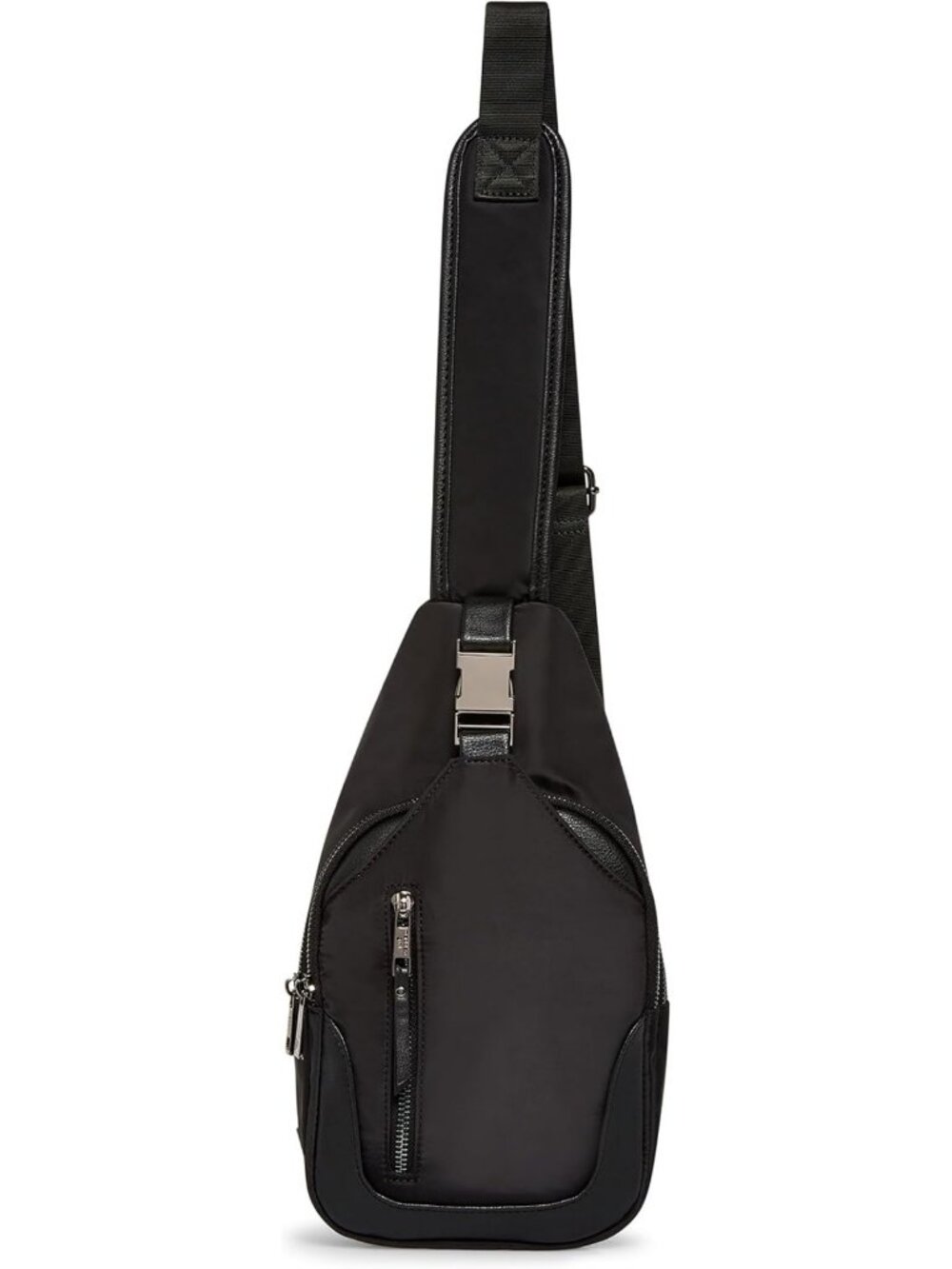 Chic Black Sling Bag, Versatile One Size, Perfect for Everyday Use & Travel